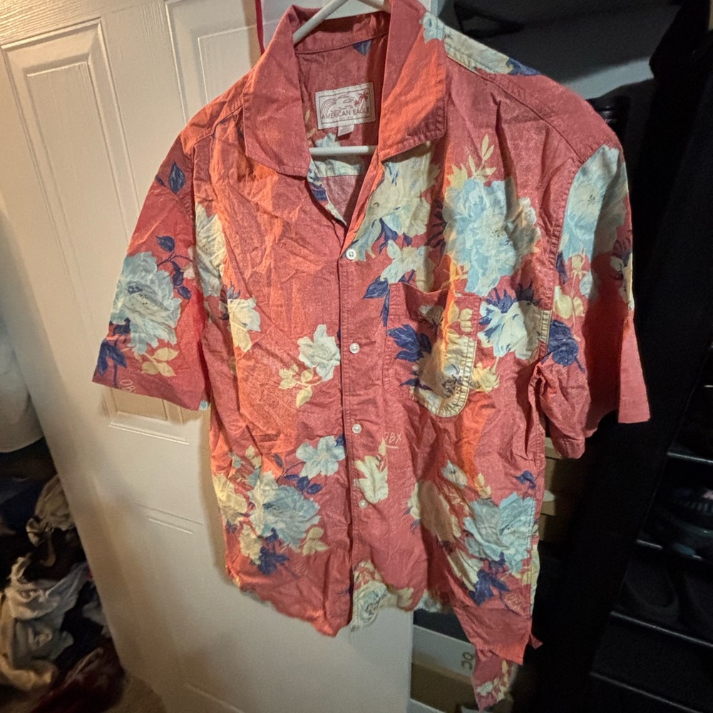 Floral Short Sleeve Shirt
